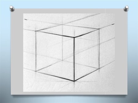 Линейная перспектива Куба 6 класс