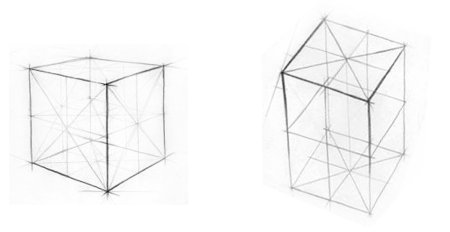 Линейно конструктивное построение Куба