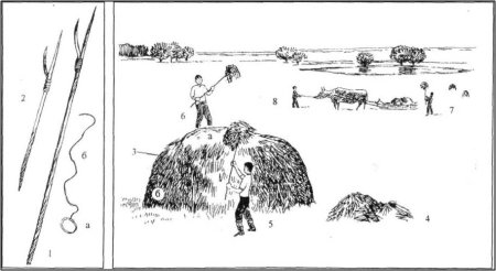 Сенокос рисунок для детей