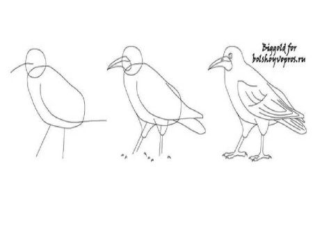Иллюстрация к басне Крылова ворона и лисица
