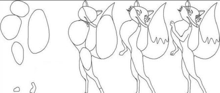 Пошаговое рисование коня