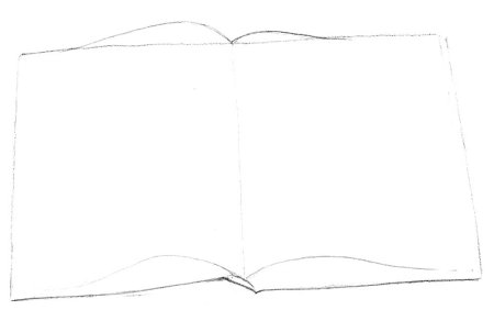 Как нарисовать книгу