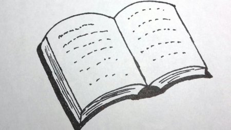 Как нарисовать книжку легко