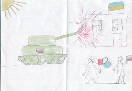 Война рисунок легкий для детей