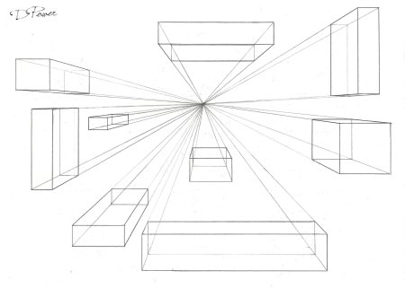Прямоугольник в перспективе