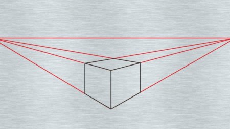 Кубик в перспективе