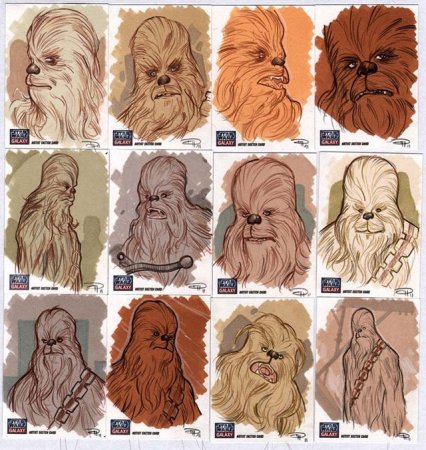 Милый Чубакка как рисовать