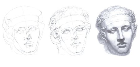 МАРХИ рисунок головы Диадумен