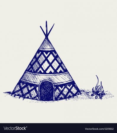 Чум стилизованный