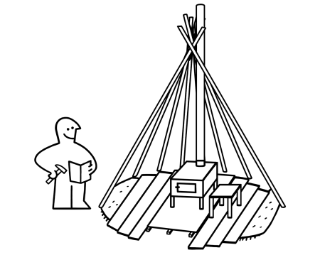 Чум для дошкольников