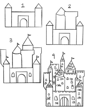Романский замок схема