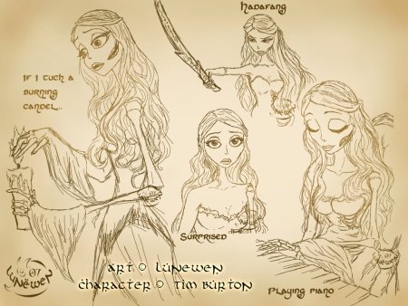 Труп невесты скетч