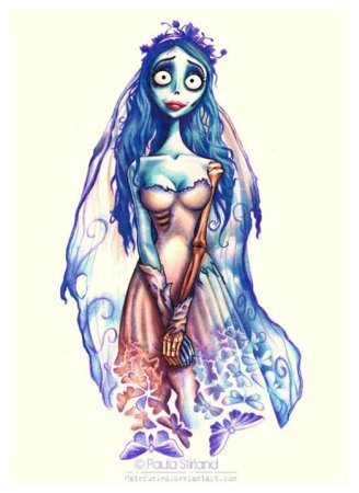 Труп невесты эскиз