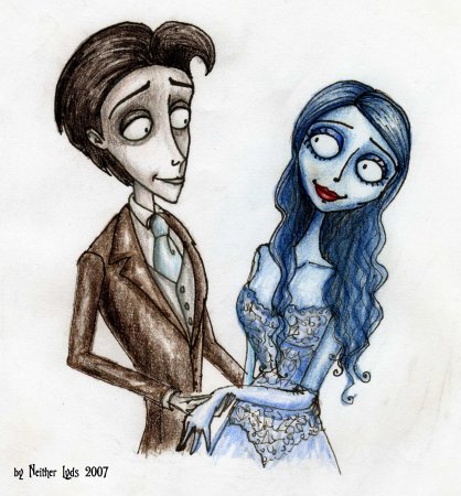 Тим Бертон мертвая невеста Виктор