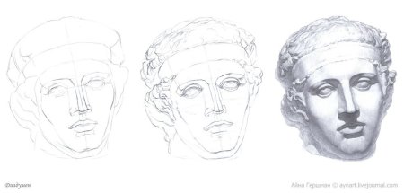 МАРХИ рисунок головы Диадумен