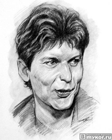 Юрий Хой рисунок