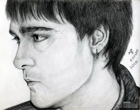 Портрет Юрия Шатунова