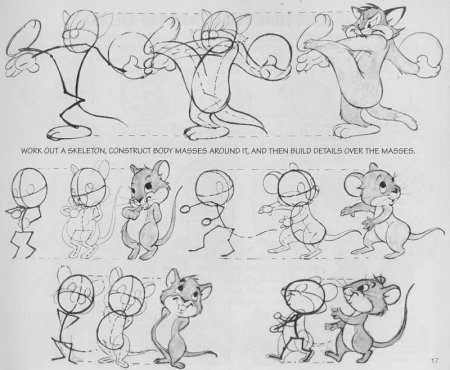 Схемы рисования Диснеевских персонажей