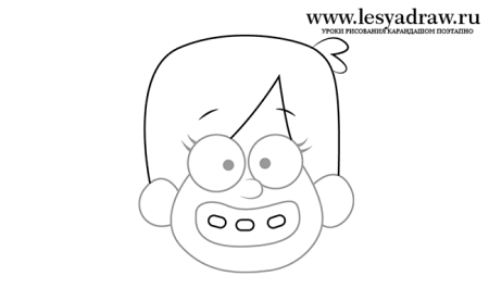 Гидеон Гравити Фолз рисунок карандашом