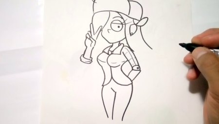 Персонажи граффити Фолс