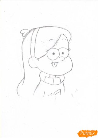 Герои из мультика Гравити Фолз срисовать