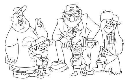 Рисунки из мультика Гравити Фолз Мэйбл