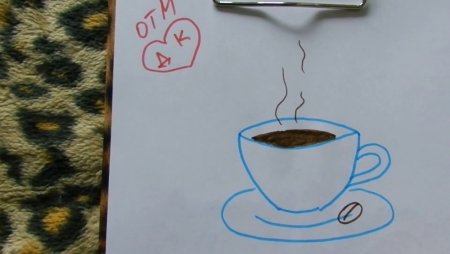 Рисунки на кофе пошагово