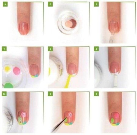 Покрытие ногтей пошагово для начинающих