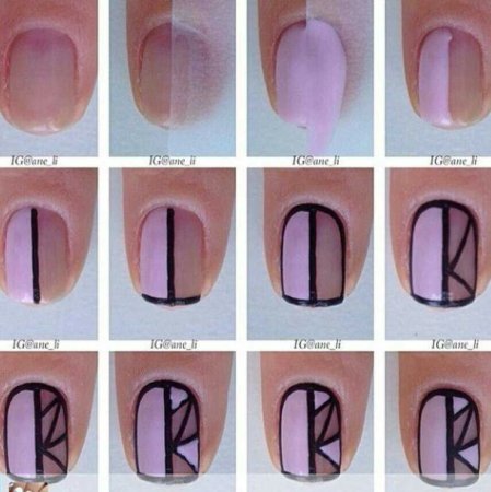 Ногти пошагово для начинающих