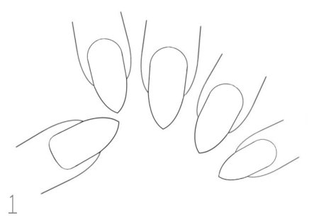 Макеты ногтей для рисования