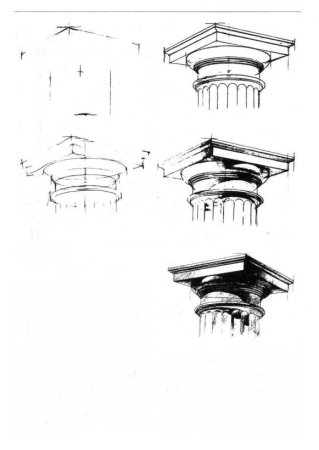 Капитель колонны дорического ордера