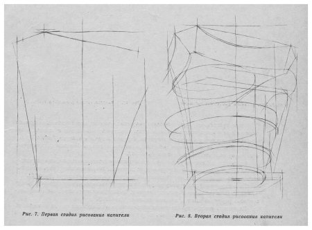 Капитель Академический рисунок построение