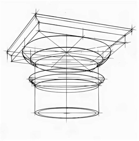 Дорическая Капитель построение