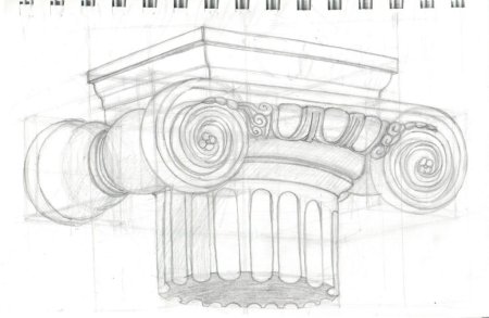 Капитель Ионического ордера