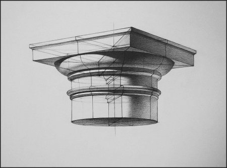 Дорическая Капитель построение