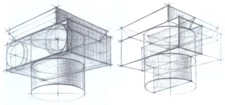 Ионическая Капитель построение