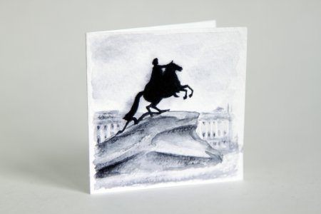 Бенуа медный всадник Петр