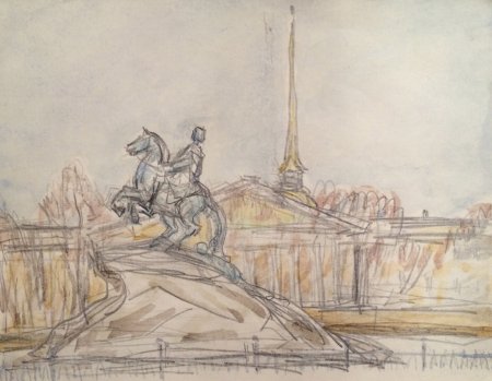 Лосенко медный всадник