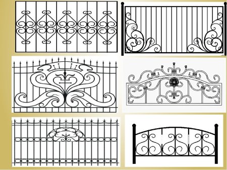 Ажурные ограды рисунок