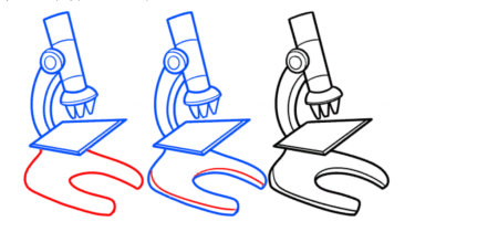 Микроскоп карандашом