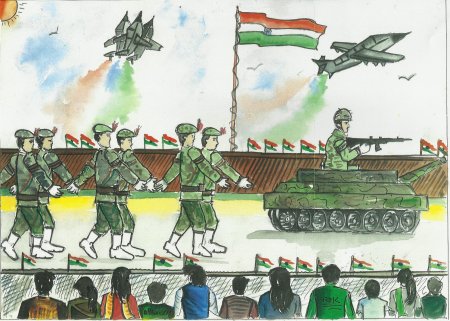 Парад рисунок