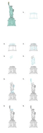 Скульптура рисунок карандашом поэтапно