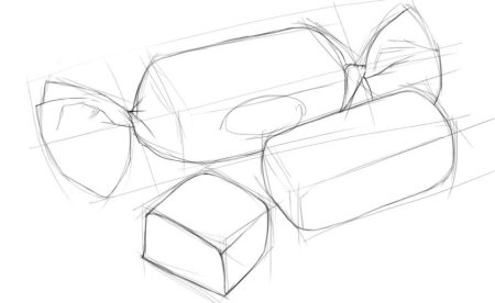 Наброски карандашом для начинающих лёгкие