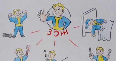 Нарисовать здоровый образ жизни