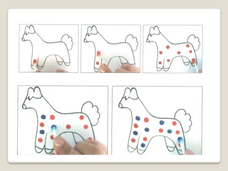 Дымковская игрушка этапы рисования