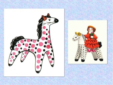 Дымковская игрушка 2 класс перспектива