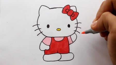 Китти рисунок