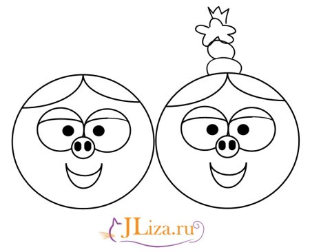 Как нарисовать Нюшу