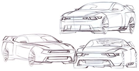 Чертеж Шевроле Шевель СС