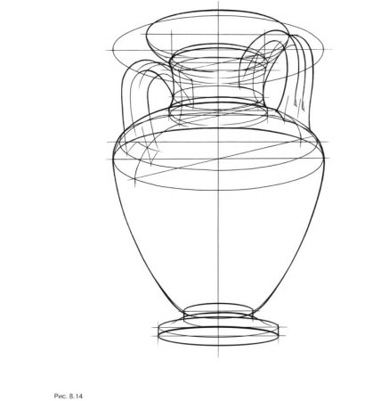 Конструктивное построение вазы